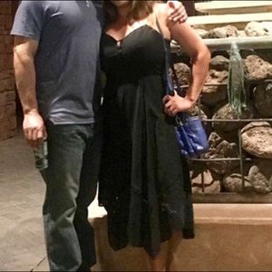 Adorable black summer dress